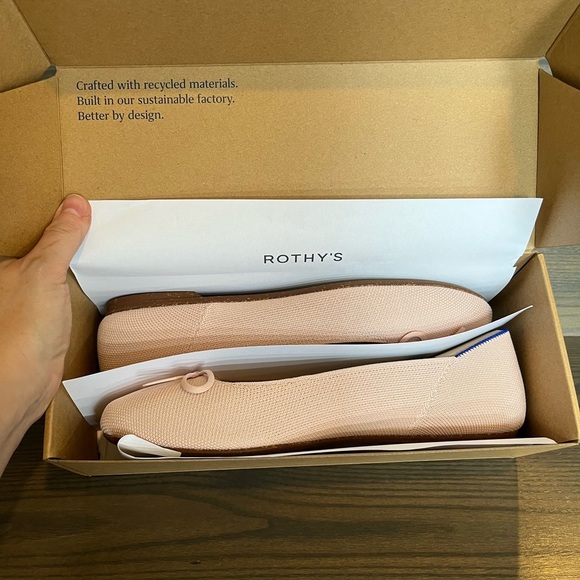 NWT Rothy's Ballet Flat in Ballerina Size 9.5 - Picture 2 of 9